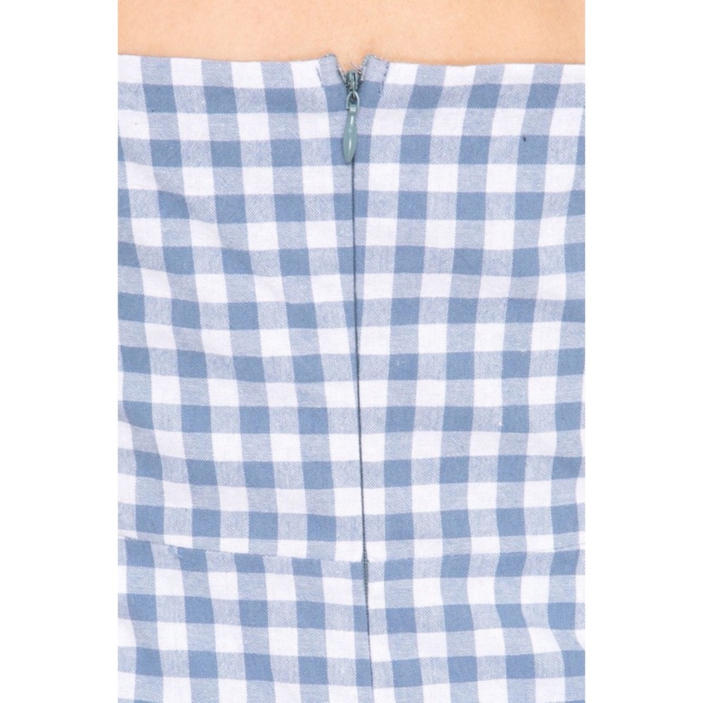 Gingham Print Dress - Picture 5 of 5